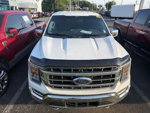 White Metallic 2021 Ford F-150 Lariat