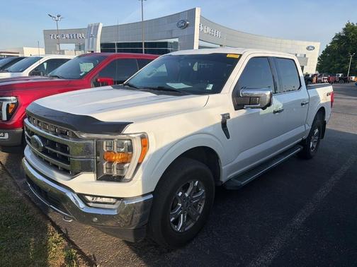 White Metallic 2021 Ford F-150 Lariat