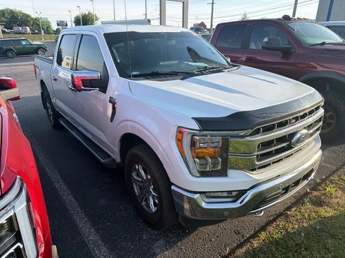 White Metallic 2021 Ford F-150 Lariat