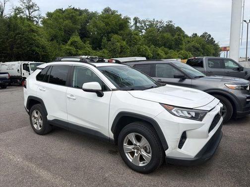 Super White 2021 Toyota RAV4 XLE