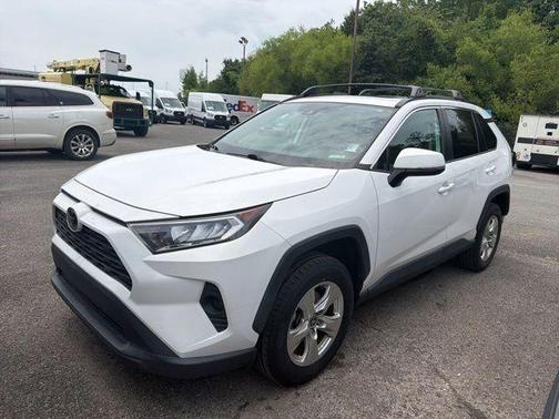 Super White 2021 Toyota RAV4 XLE