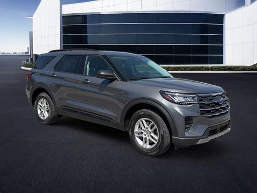 Gray 2026 Ford Explorer Active