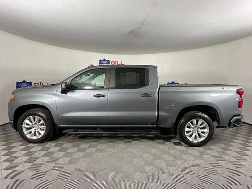 Satin Steel Metallic 2020 Chevrolet Silverado 1500 Custom