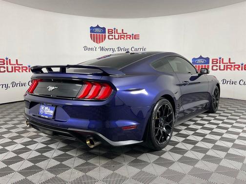 KONA BLUE METALLIC 2018 Ford Mustang EcoBoost Premium