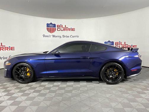 KONA BLUE METALLIC 2018 Ford Mustang EcoBoost Premium