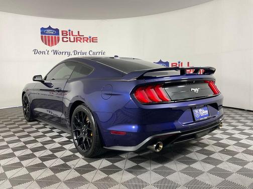 KONA BLUE METALLIC 2018 Ford Mustang EcoBoost Premium