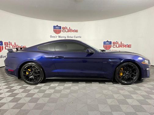 KONA BLUE METALLIC 2018 Ford Mustang EcoBoost Premium