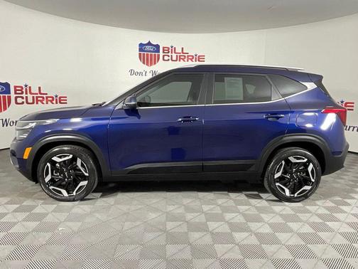 Dark Ocean Blue 2024 Kia Seltos SX Turbo
