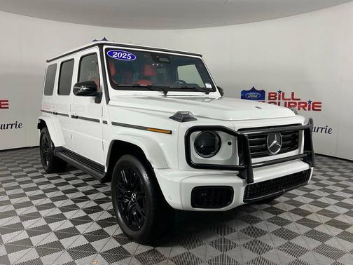 Polar White 2025 Mercedes-Benz G-Class 4MATIC