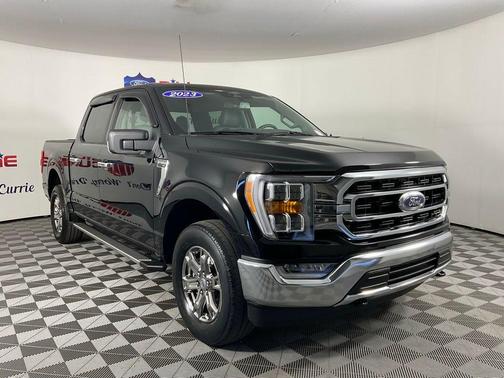 AGATE BLACK METALLIC 2023 Ford F-150 XLT