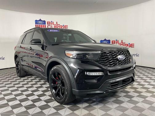 AGATE BLACK METALLIC 2020 Ford Explorer ST