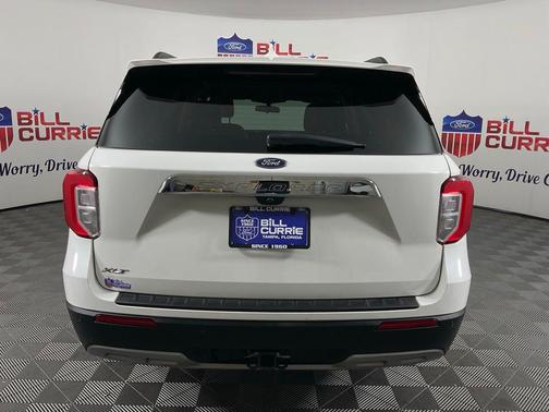 STAR WHITE MET TRI-COAT 2021 Ford Explorer XLT