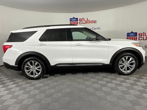 STAR WHITE MET TRI-COAT 2021 Ford Explorer XLT