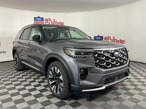 CARBONIZED GRAY METALLIC 2026 Ford Explorer Platinum
