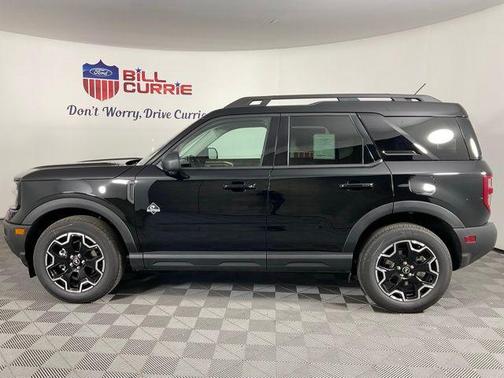 SHADOW BLACK 2025 Ford Bronco Sport Outer Banks