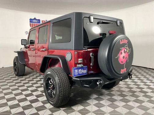 Deep Cherry Red Crystal Pearlcoat 2012 Jeep Wrangler Unlimited Sport