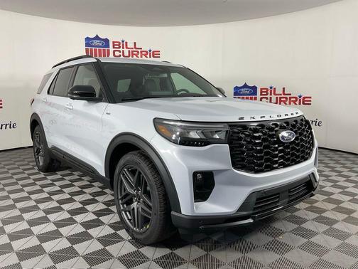 Space White Metallic 2026 Ford Explorer ST-Line