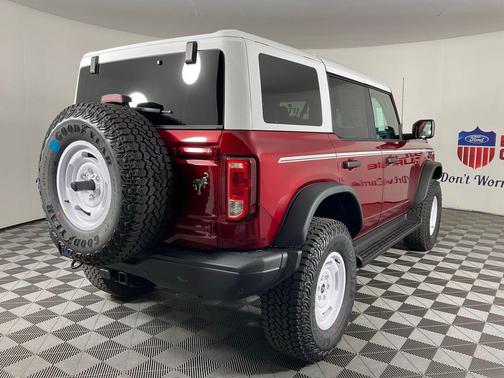 Ruby Red 2026 Ford Bronco Heritage Edition