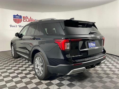 AGATE BLACK METALLIC 2026 Ford Explorer Platinum