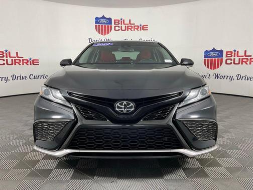Midnight Black Metallic 2022 Toyota Camry XSE