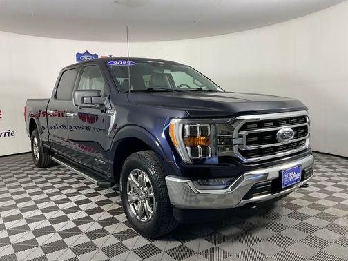 ANTIMATTER BLUE METALLIC 2022 Ford F-150 XLT
