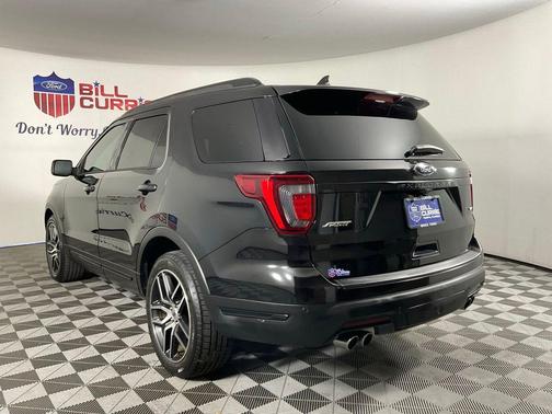 AGATE BLACK METALLIC 2019 Ford Explorer Sport
