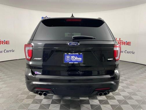 AGATE BLACK METALLIC 2019 Ford Explorer Sport