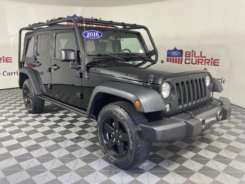 2016 Jeep Wrangler Unlimited Black Bear