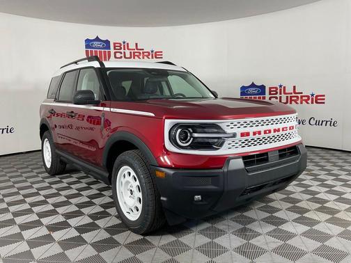 RUBY RED METALLIC TC 2026 Ford Bronco Sport Heritage