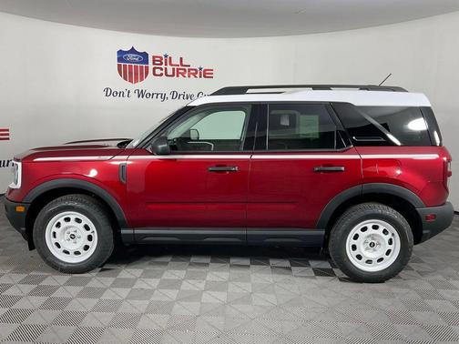 RUBY RED METALLIC TC 2026 Ford Bronco Sport Heritage