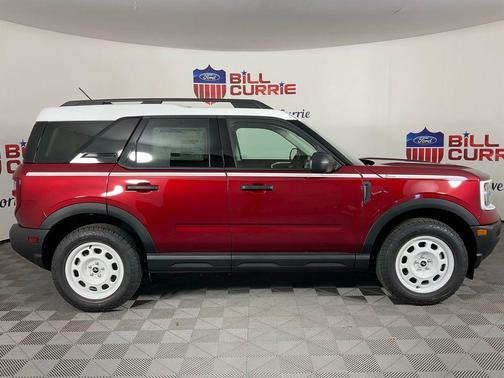 RUBY RED METALLIC TC 2026 Ford Bronco Sport Heritage