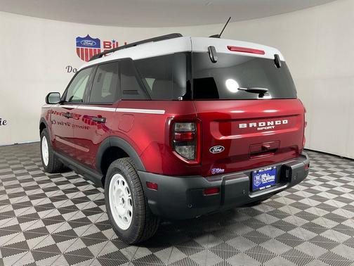 RUBY RED METALLIC TC 2026 Ford Bronco Sport Heritage