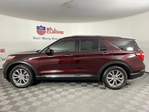 BURGUNDY VELVET MET TINT CC 2022 Ford Explorer Limited
