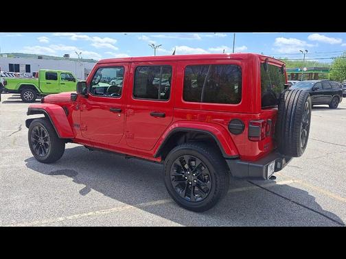 Firecracker Red Clearcoat 2025 Jeep Wrangler 4xe Sahara