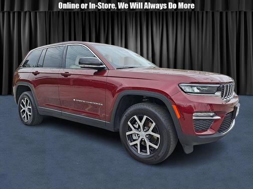 Velvet Red Pearlcoat 2025 Jeep Grand Cherokee Limited