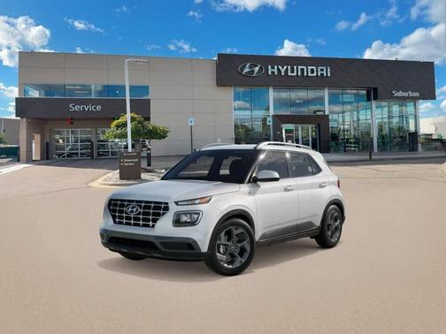 Lunar White 2026 Hyundai VENUE SEL