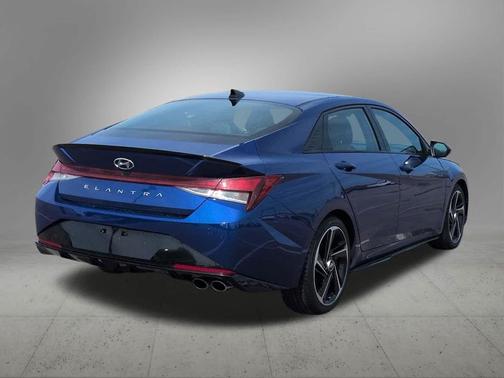 Intense Blue 2023 Hyundai ELANTRA N Line