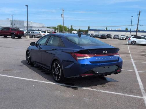 Intense Blue 2023 Hyundai ELANTRA N Line