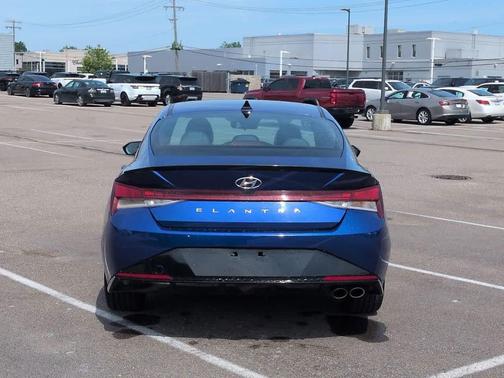 Intense Blue 2023 Hyundai ELANTRA N Line