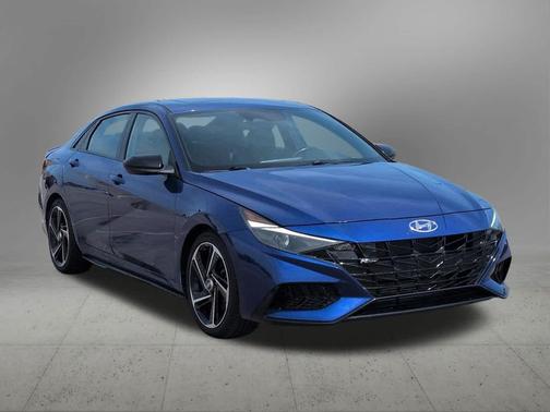 Intense Blue 2023 Hyundai ELANTRA N Line