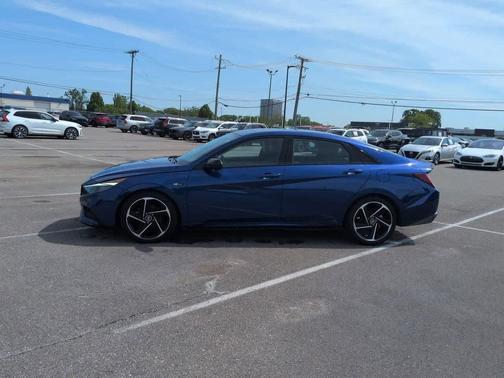 Intense Blue 2023 Hyundai ELANTRA N Line