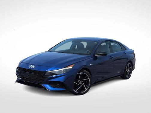 Intense Blue 2023 Hyundai ELANTRA N Line
