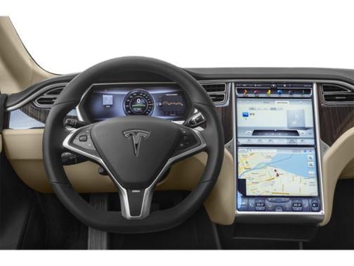 White 2015 Tesla Model S P85D