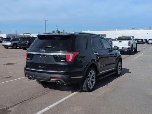 Shadow Black 2018 Ford Explorer Limited