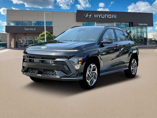 Abyss Black Pearl 2025 Hyundai KONA N Line S