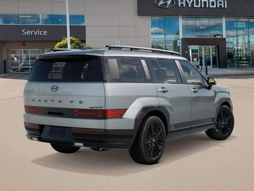 Shimmering Silver 2026 Hyundai SANTA FE HEV Calligraphy