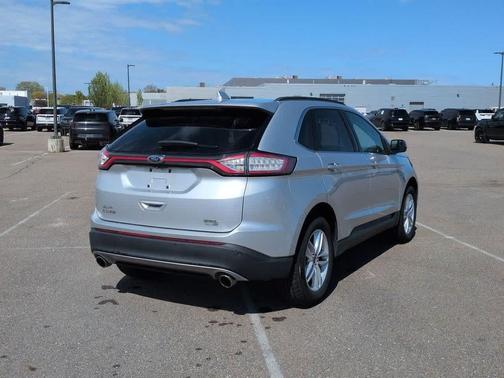 Ingot Silver Metallic 2015 Ford Edge SEL