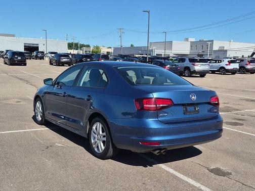 Silk Blue Metallic 2018 Volkswagen Jetta 1.4T S