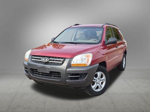 Volcanic Red 2007 Kia Sportage LX