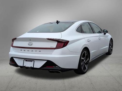 Serenity White 2023 Hyundai SONATA SEL Plus